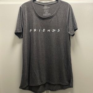 FRIENDS T Shirt, Gray, Size XL